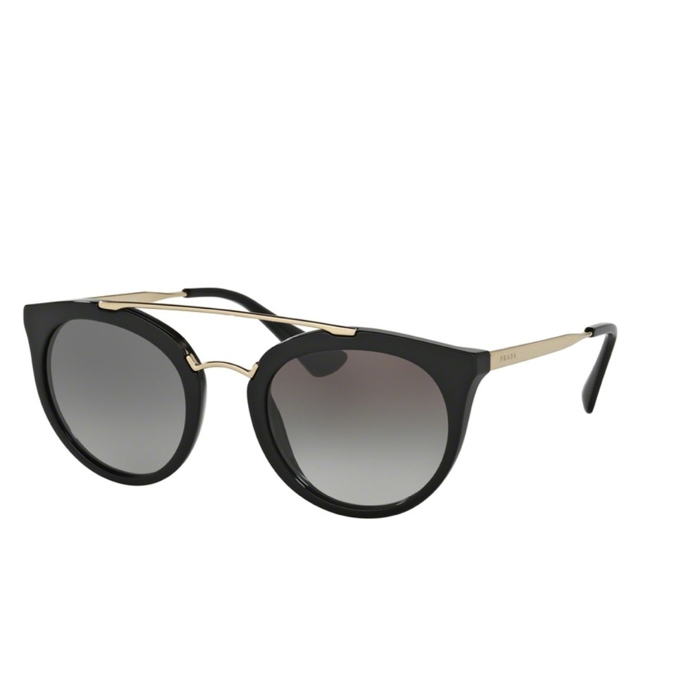 PRADA Black and Silver Sunglasses